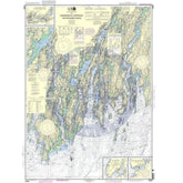 NOAA Chart 13293: Damariscotta, Sheepscot and Kennebec Rivers